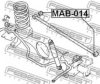 FEBEST MAB-014 Control Arm-/Trailing Arm Bush